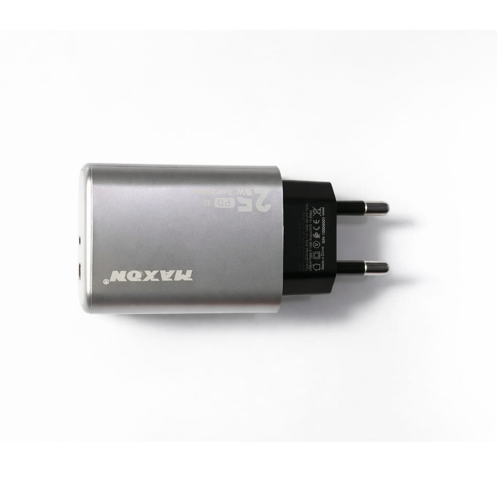 MAXON M-151 25W PD Super Fast Charger | SPARK Business Series | Type-C PD Fast Charging | Samsung 25W Super Fast Compatible | iPhone PD Fast | 1 Year Warranty